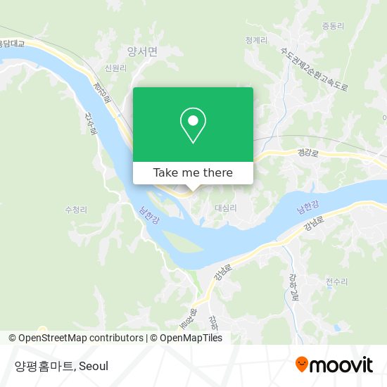 양평홈마트 map