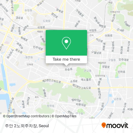 주안 2노외주차장 map