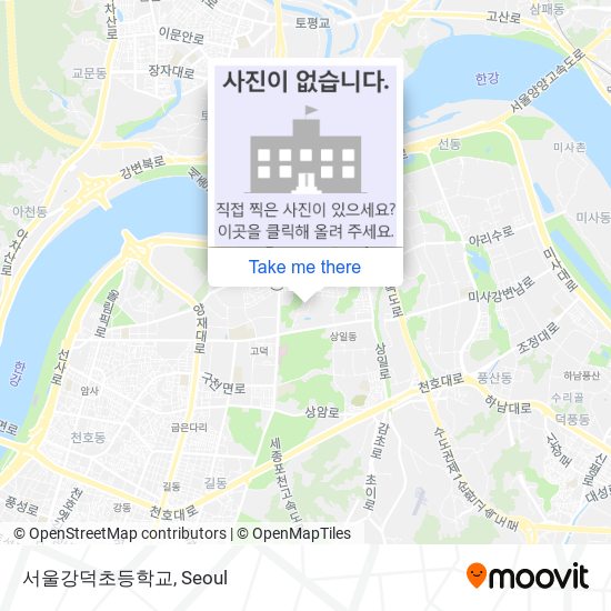 서울강덕초등학교 map