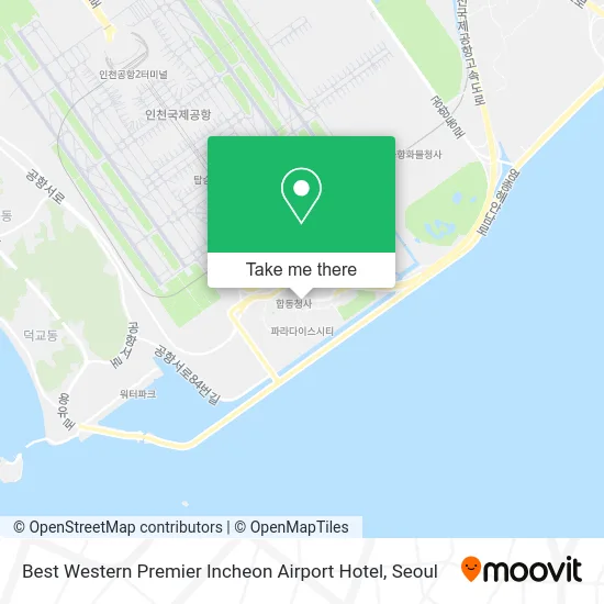 Best Western Premier Incheon Airport Hotel map