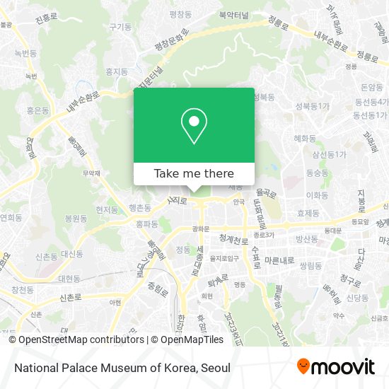 National Palace Museum of Korea map