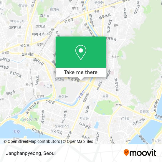Janghanpyeong map