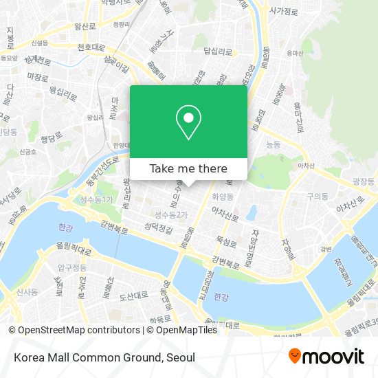 Korea Mall Common Ground map