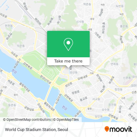 World Cup Stadium Station map