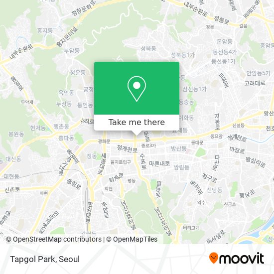 Tapgol Park map