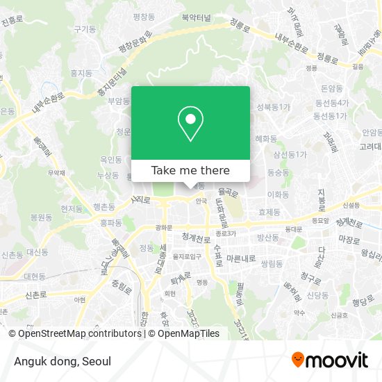Anguk dong map