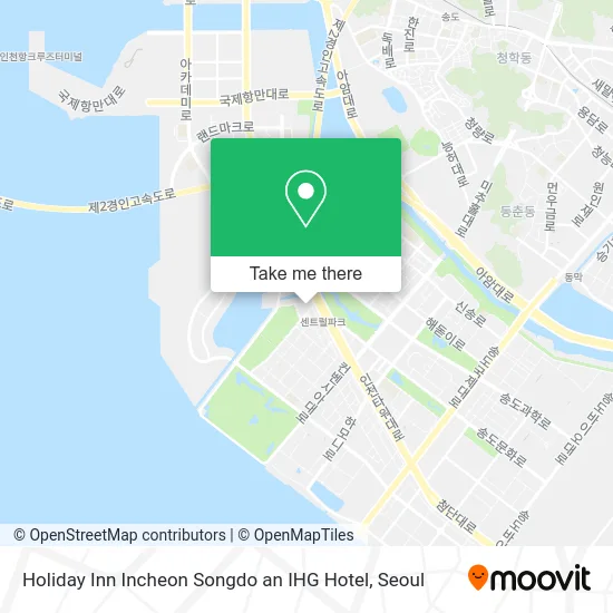 Holiday Inn Incheon Songdo an IHG Hotel map