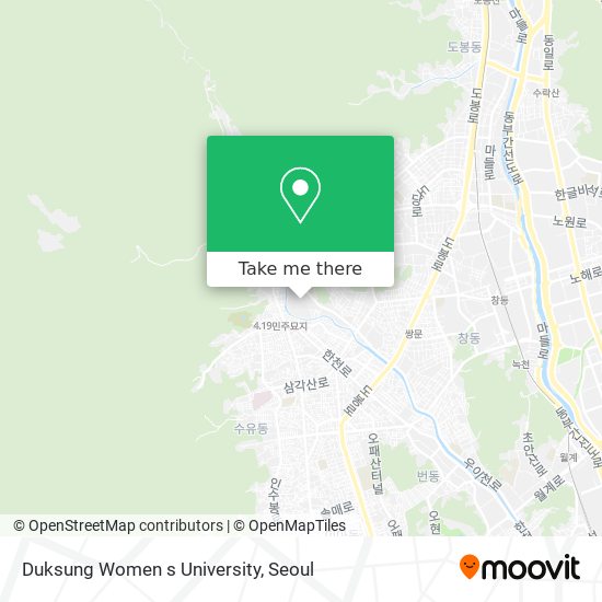 Duksung Women s University map