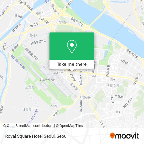 Royal Square Hotel Seoul map