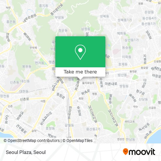 Seoul Plaza map