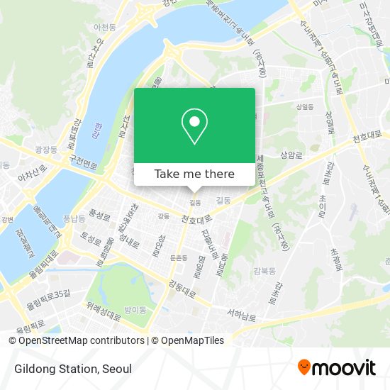 Gildong Station map