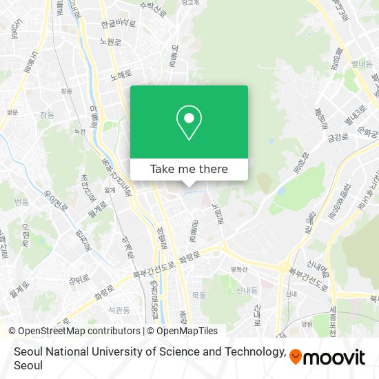 Seoul National University of Science and Technology map