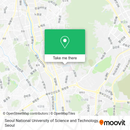 Seoul National University of Science and Technology map