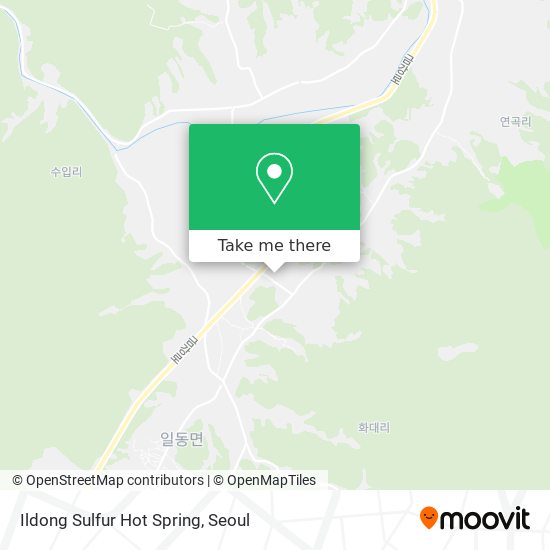 Ildong Sulfur Hot Spring map