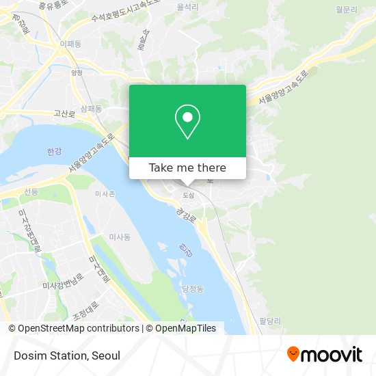 Dosim Station map
