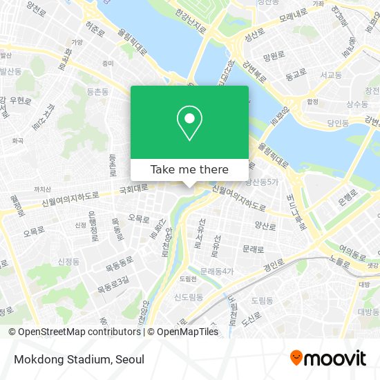 Mokdong Stadium map