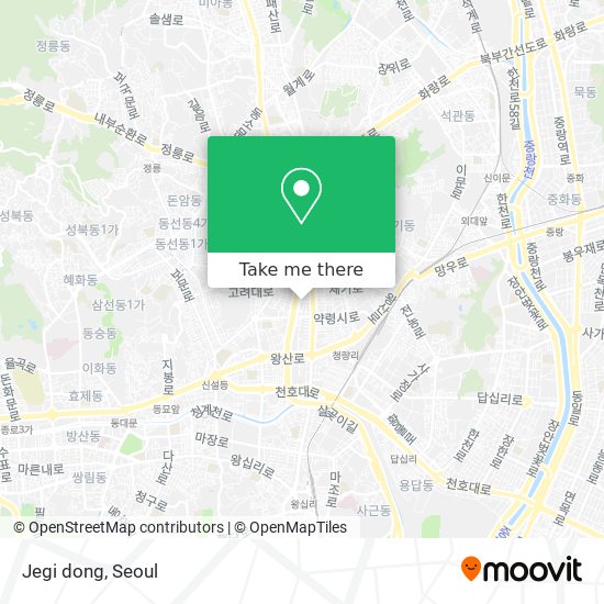 Jegi dong map