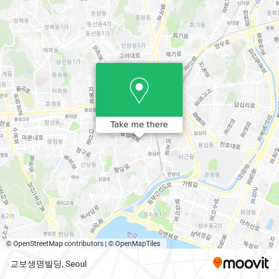 교보생명빌딩 map