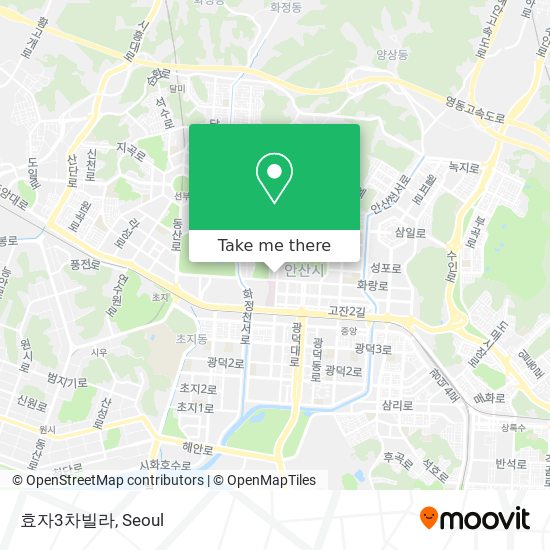 효자3차빌라 map