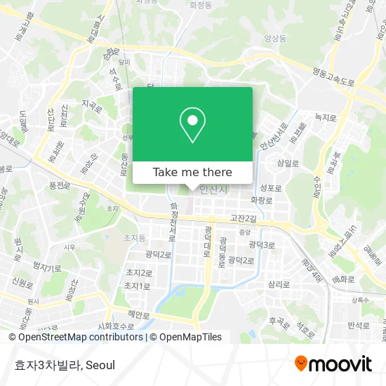효자3차빌라 map