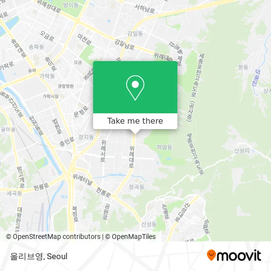 올리브영 map