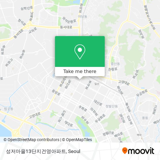 성저마을13단지건영아파트 map