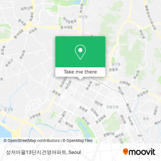 성저마을13단지건영아파트 map