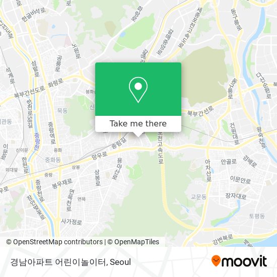 경남아파트 어린이놀이터 map