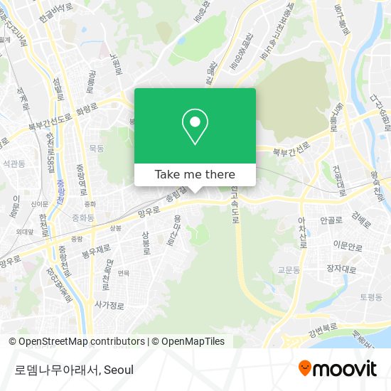 로뎀나무아래서 map