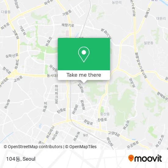 104동 map