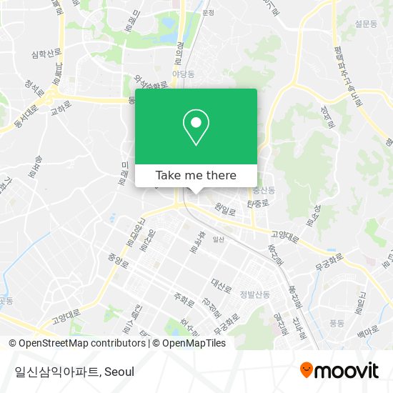 일신삼익아파트 map