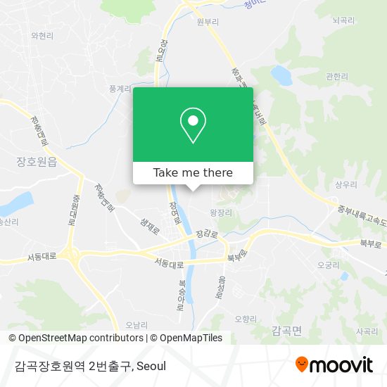 감곡장호원역 2번출구 map