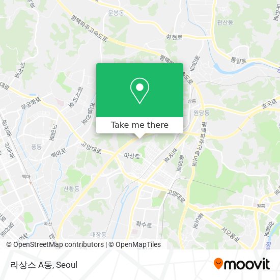 라상스 A동 map