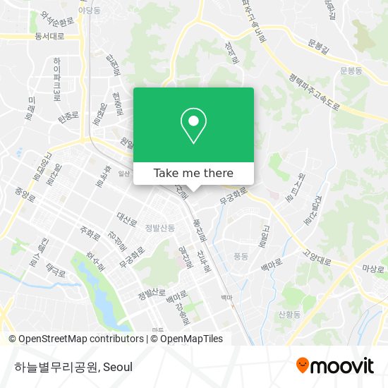 하늘별무리공원 map