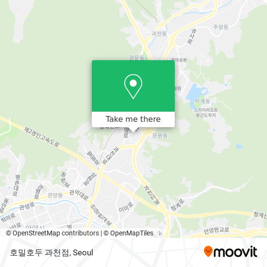 호밀호두 과천점 map