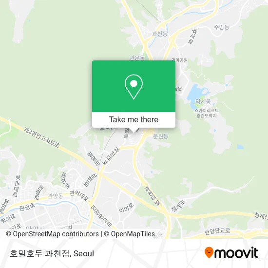 호밀호두 과천점 map