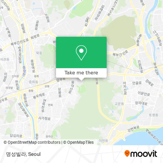 명성빌라 map