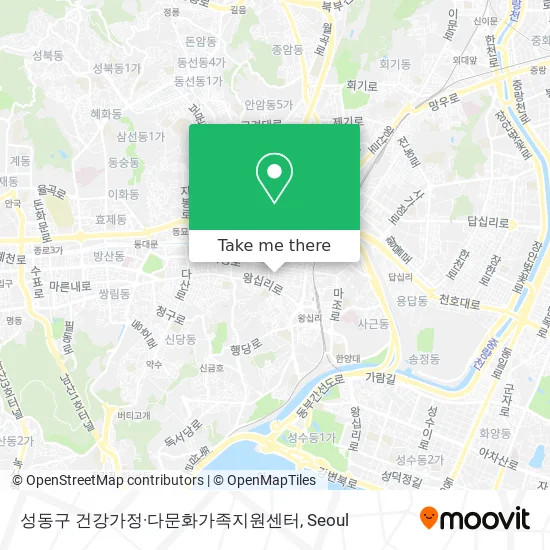 성동구 건강가정·다문화가족지원센터 map