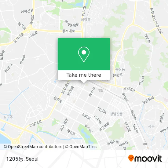 1205동 map