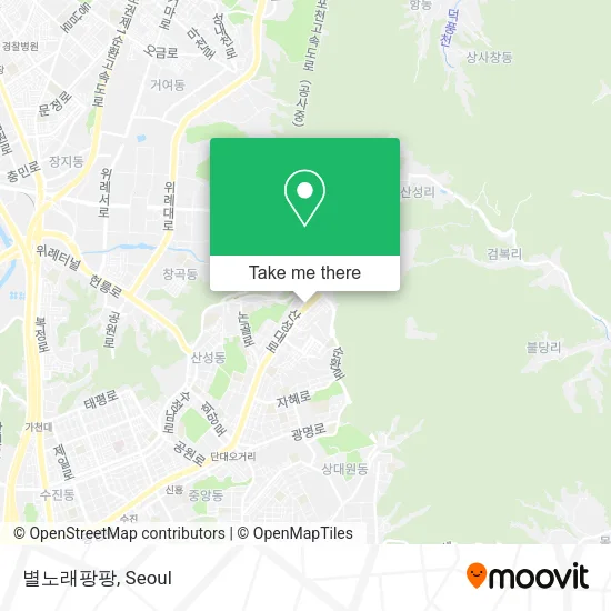 별노래팡팡 map