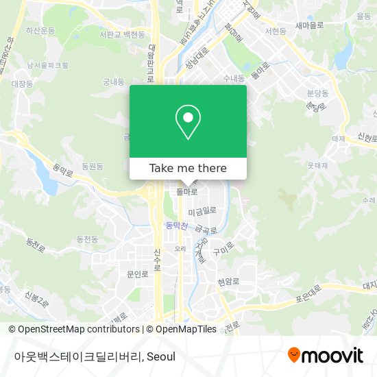 아웃백스테이크딜리버리 map