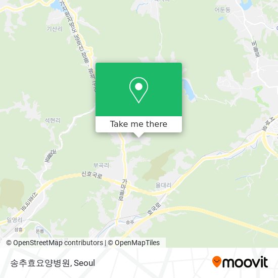 송추효요양병원 map
