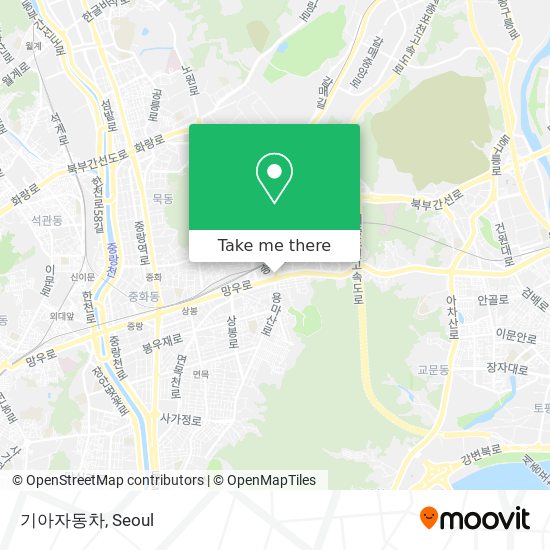 기아자동차 map