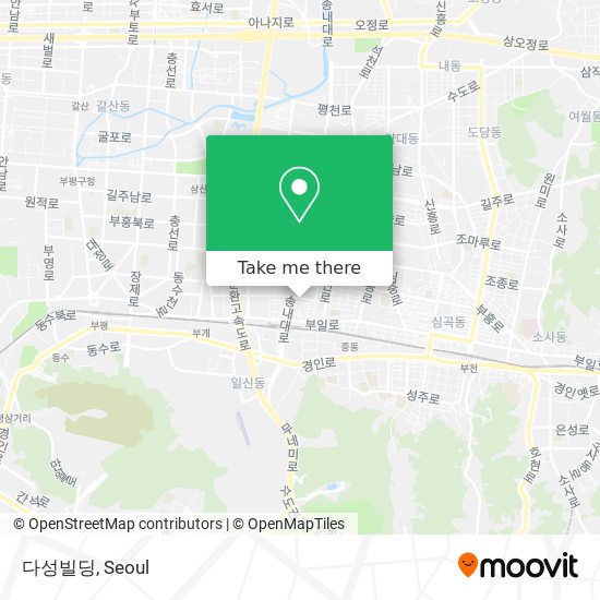 다성빌딩 map