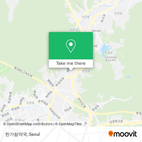 한가람약국 map