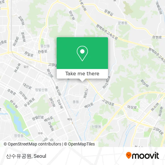 산수유공원 map