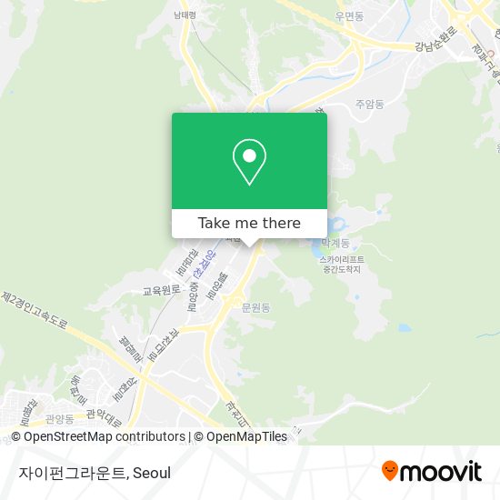 자이펀그라운트 map