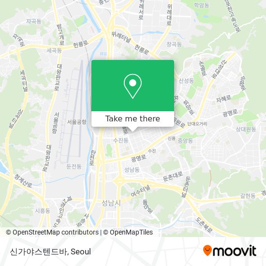 신가야스텐드바 map