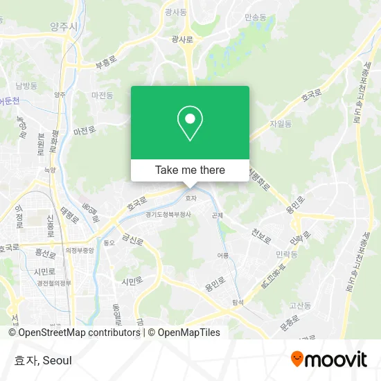 효자 map
