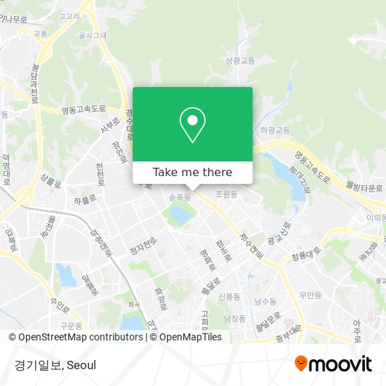 경기일보 map